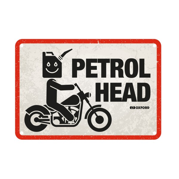 Oxford Oxford garage metal sign: petrol head